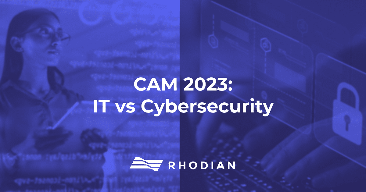 Cybersecurity Awareness Month 2023: IT vs Cybersecurity blog